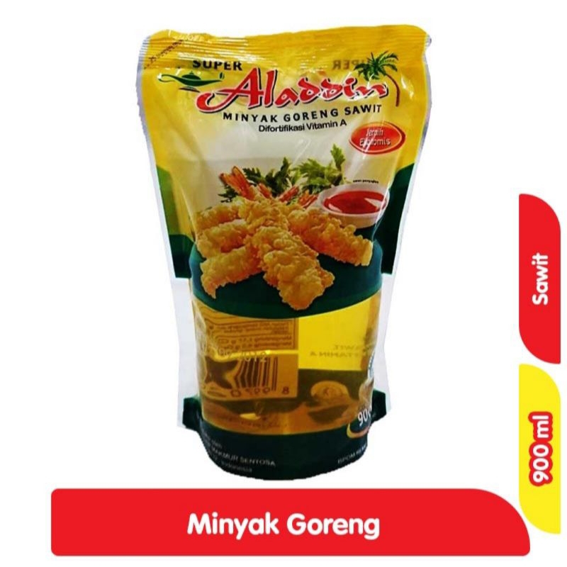 

Aladdin Minyak Goreng Sawit 900 ml