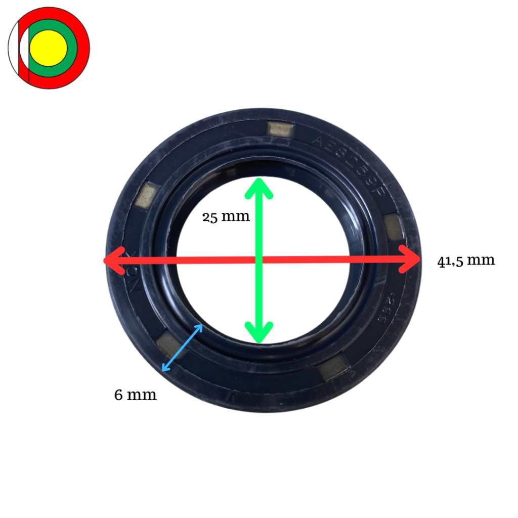 Oil Seal Crankshaft G200, GX160, EX17 - NOK 25X41,25X6