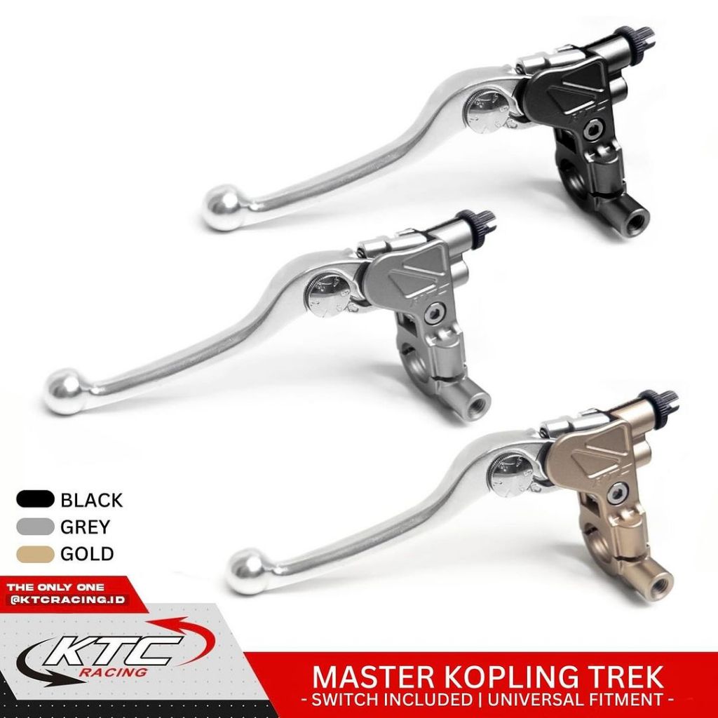 Master Kopling / Rem KTC RACING TREK Include Switch Rem Universal motor vario nmax areox cbr r15 dll