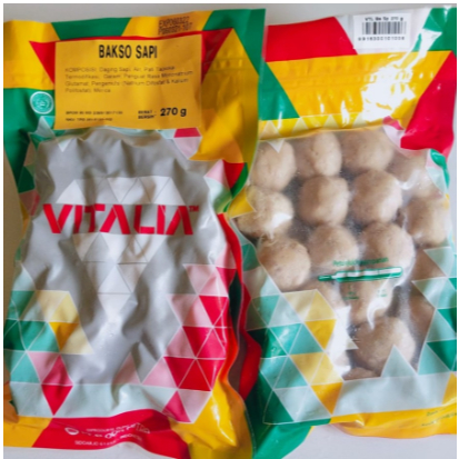 

Vitalia Bakso Sapi Kemasan 270gr