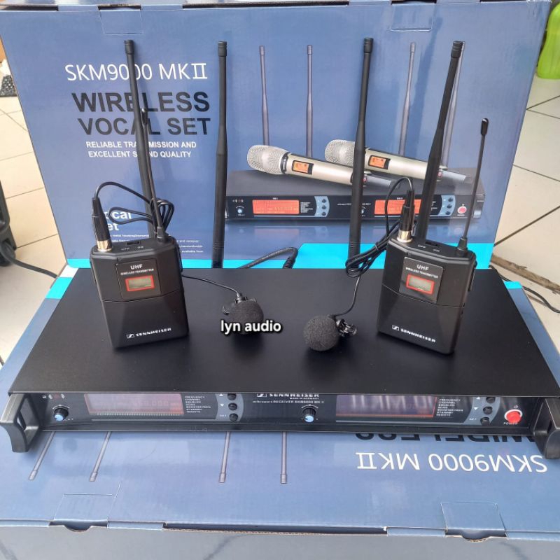 MIC WIRELESS SKM9000 MK2 MIC CLIPON 2 CHANNEL SKM 9000 MK2