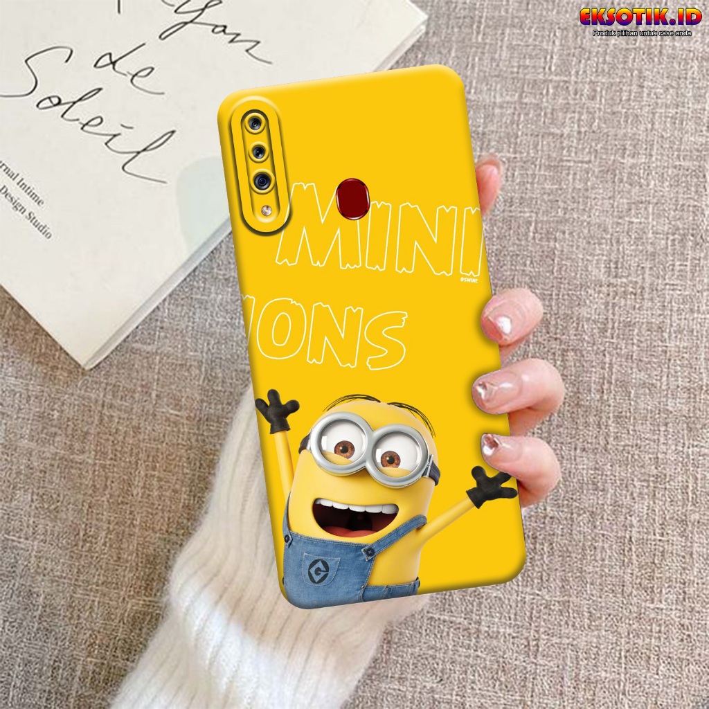 Case Samsung A20s - Casing Samsung A20s - Fashion Case - Silikon Samsung A20s  - Motif Keren Dan Luc