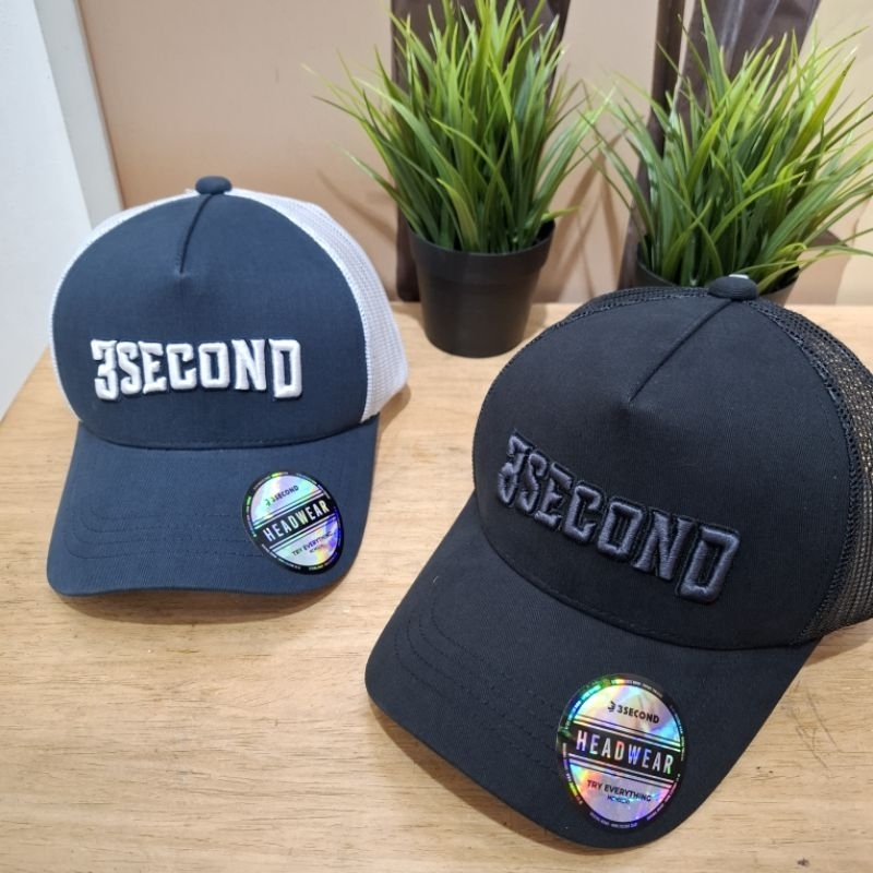 Topi Trucker Pria 3second Echo Original