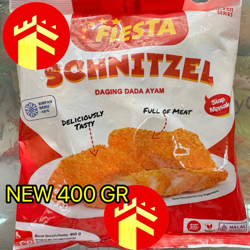 

FIESTA SCHNITZEL 500 GR DAGING DADA AYAM