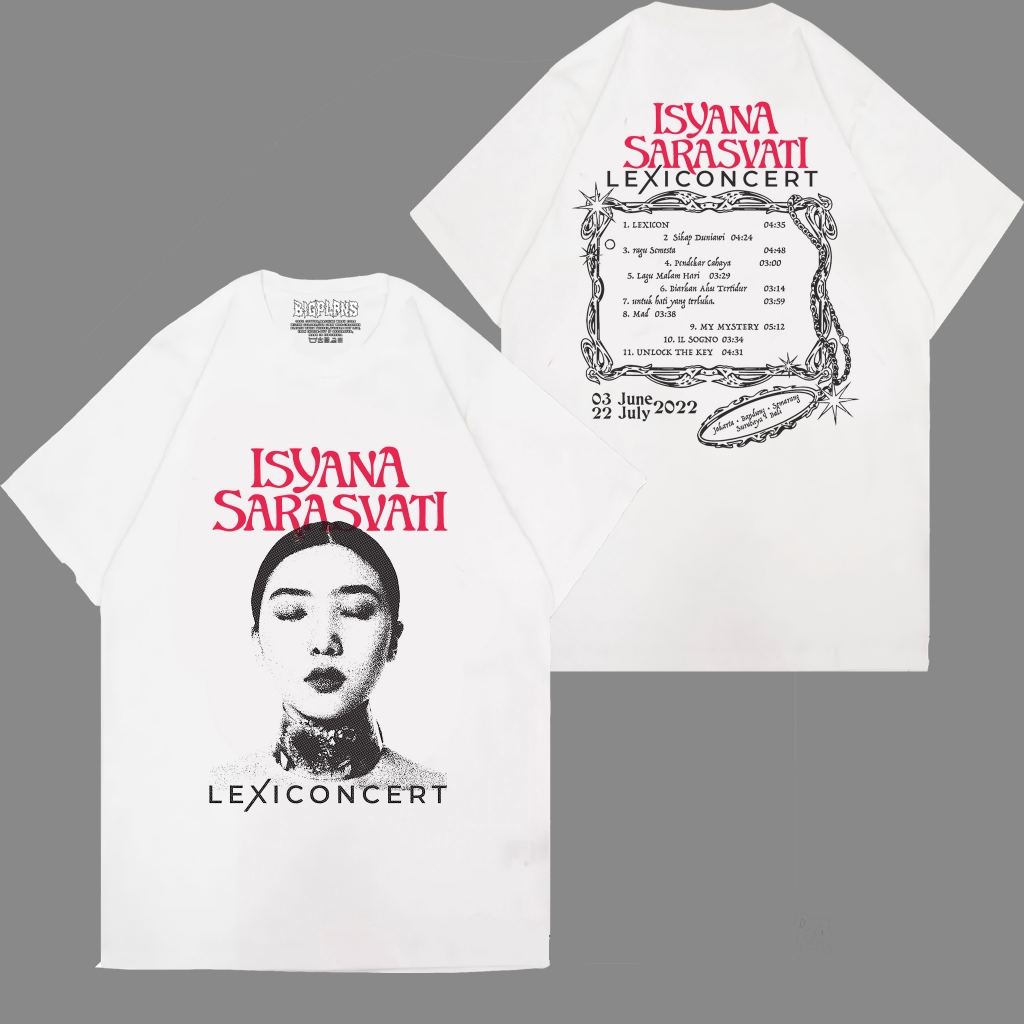 ISYANA SARASVATI - LEXI CONCERT / KAOS BAND ISYANA SARASVATI / KAOS DISTRO MUSIK PRIA WANITA