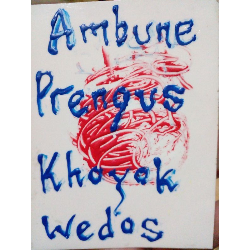 

British Sticker Timbul : Ambune Prengus Khoyok Wedos