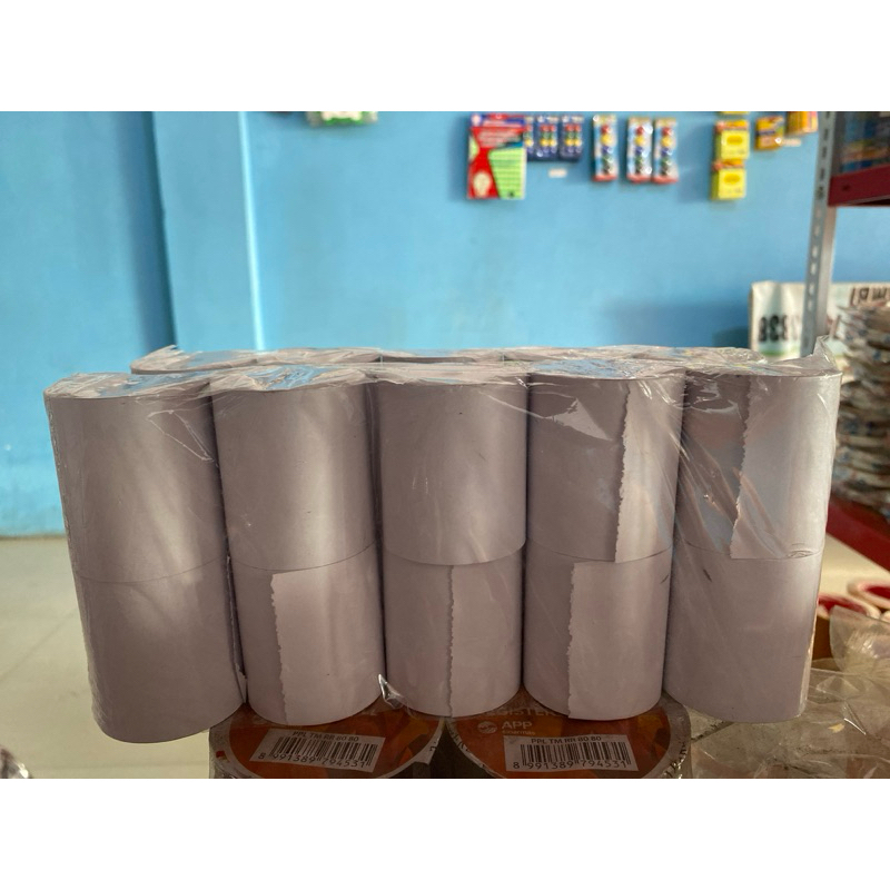 

(10 PCS) KERTAS KASIR THERMAL STRUK 57x50 (5750) TINTA HITAM
