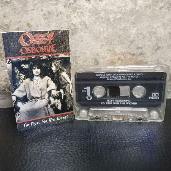 kaset pita Ozzy Osbourne VG- US Press kaset metal original