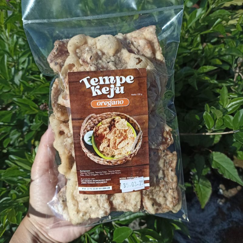 

KERIPIK TEMPE KEJU OREGANO