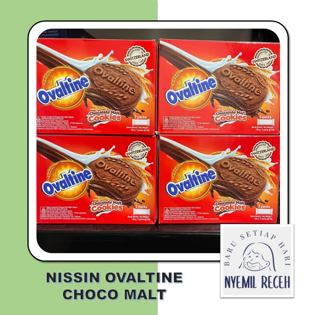 

Nissin Ovaltine Choco Malt ( 12pcs X 24gr )