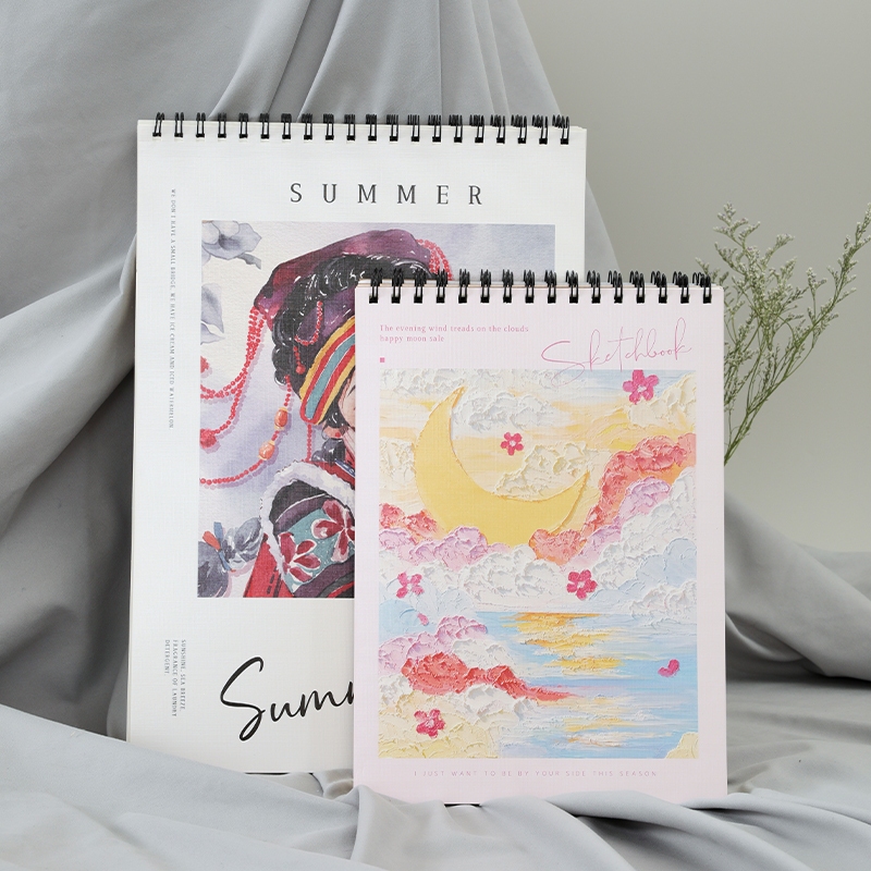 

BUKU GAMBAR POLOS A4 CANTIK /SKETCHBOOK HARD COVER /BUKU SKETSA TEBAL VERTIKAL JILID SPIRAL /SKETCH BOOK ARTEMEDIA /BUKU MEWARNAI LUCU ANAK