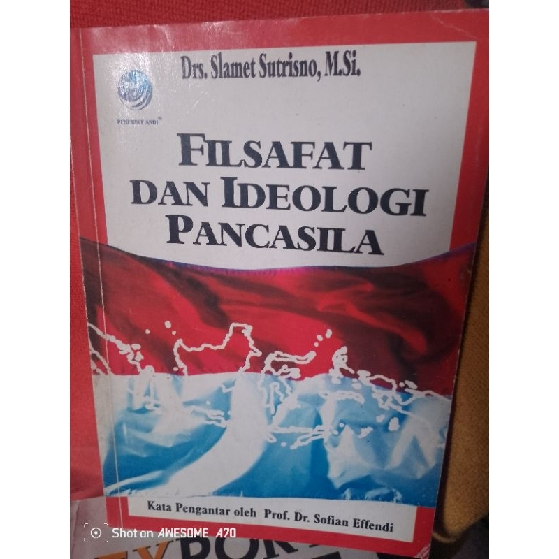 buku bekas original filsafat dan ideologi Pancasila