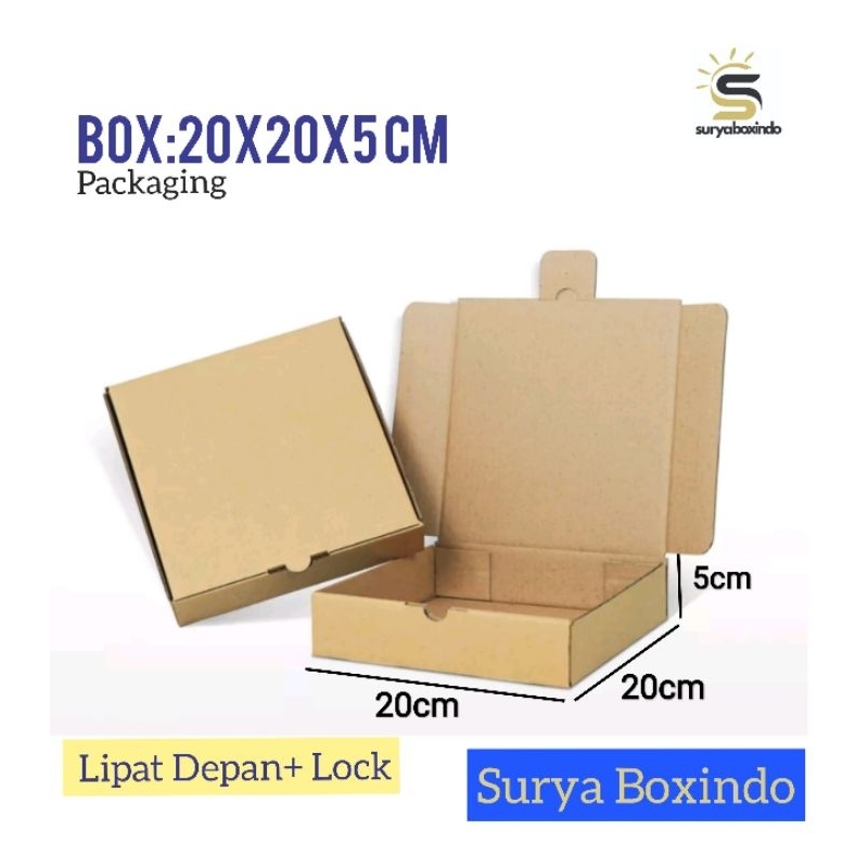 

Box 20x20x5 cm/kardus/hampers/kemasan/packaging/hampersbox/kotakkemasan/kado/tinggi5/bungkuskado