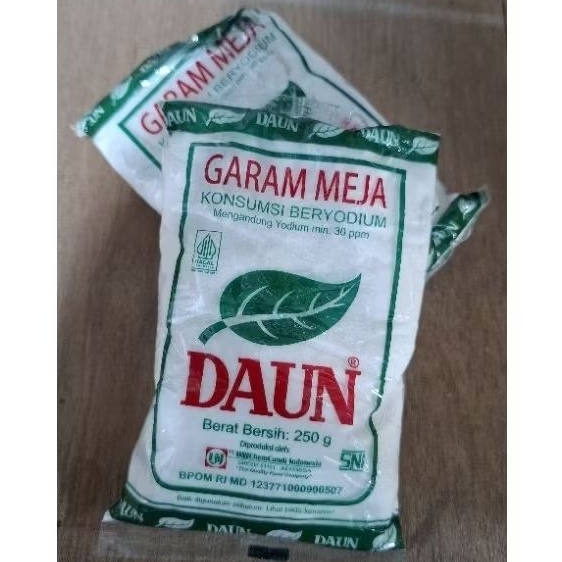 

Garam Meja Daun Salt