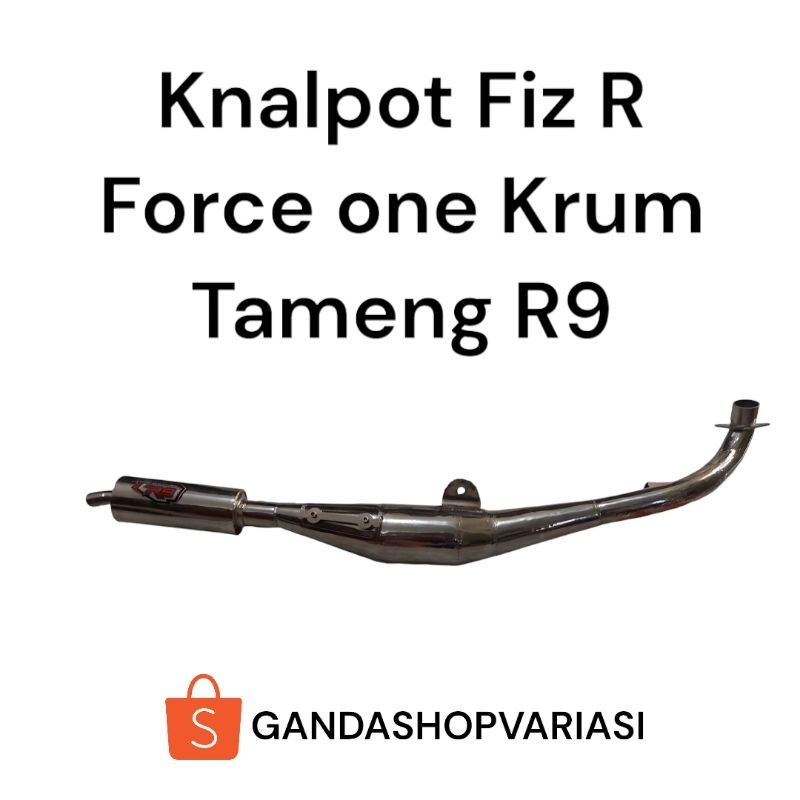 knalpot fiz r force one standar racing r9 krum tameng