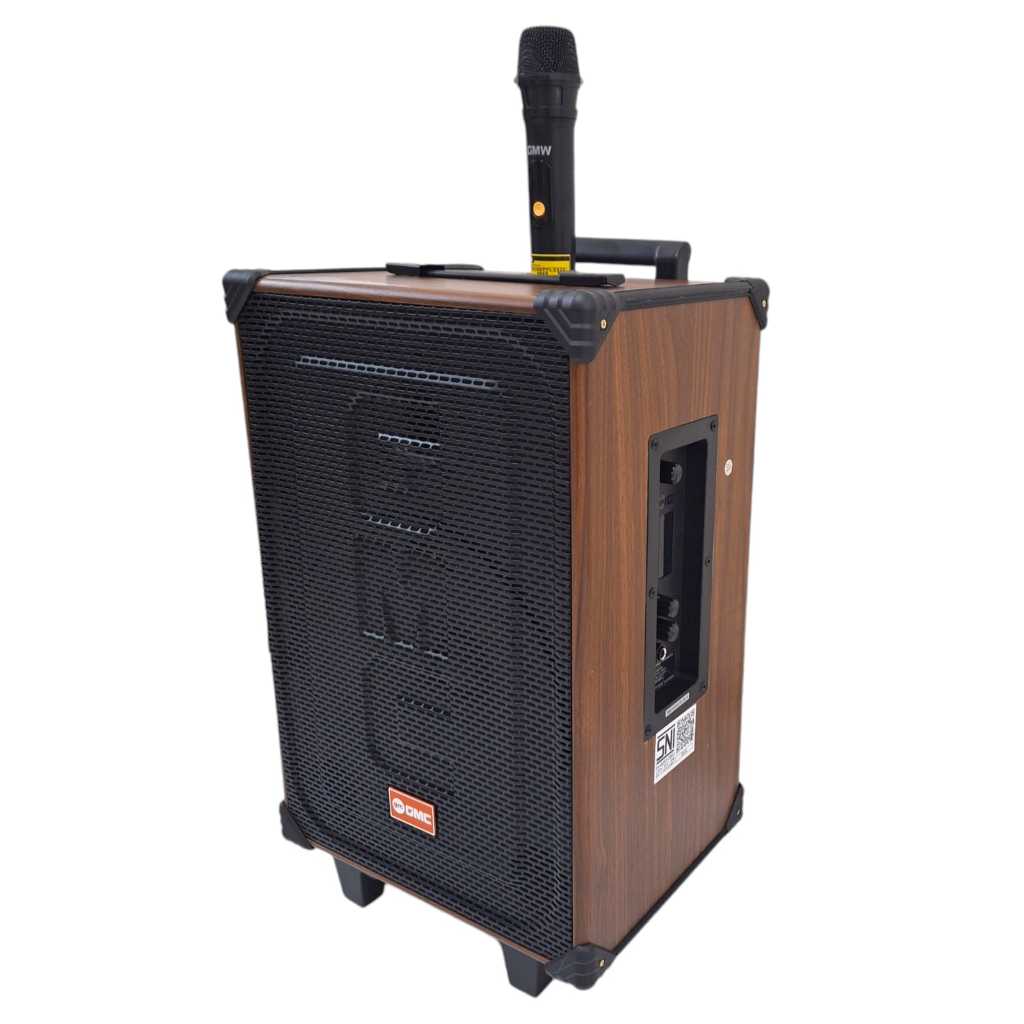 Speaker Portable 10 Inch Woofer Speaker Karaoke GMC 883L Bluetooth Wireless