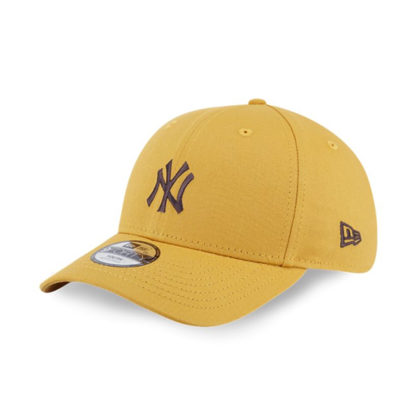 Topi Anak New Era Cap New York Yankees Color Era Yellow Mustard CHILD 9Forty Adjustable Original