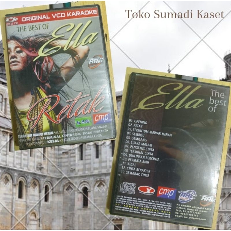 VCD Ella produksi AAR RECORD