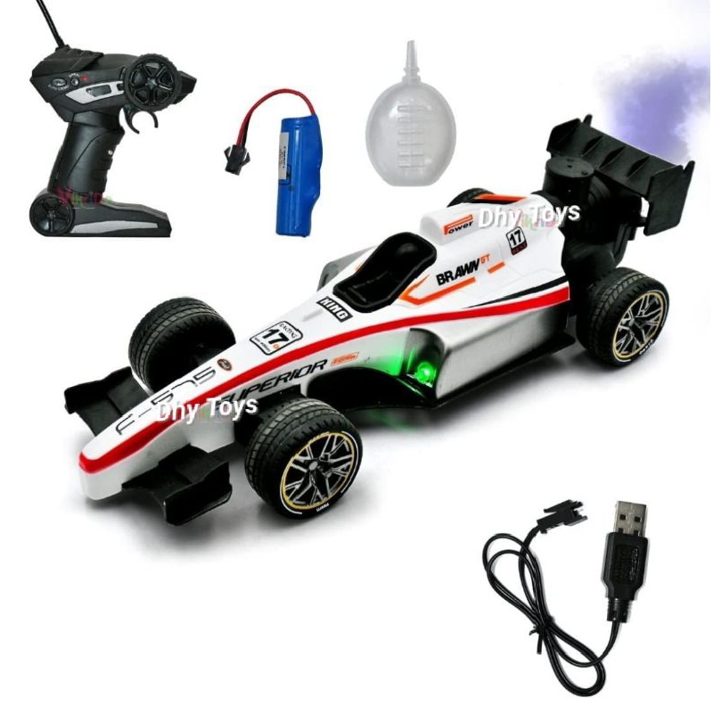 Mainan Mobil Rc Formula One 1 Spray Mobil Balap Remot Rc Racing Cars Series