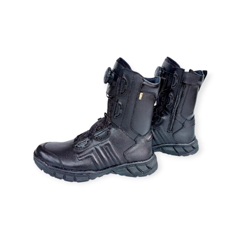 SEPATU PDL KULIT TALI PUTAR DAN TALI BIASA 064-065 sparta