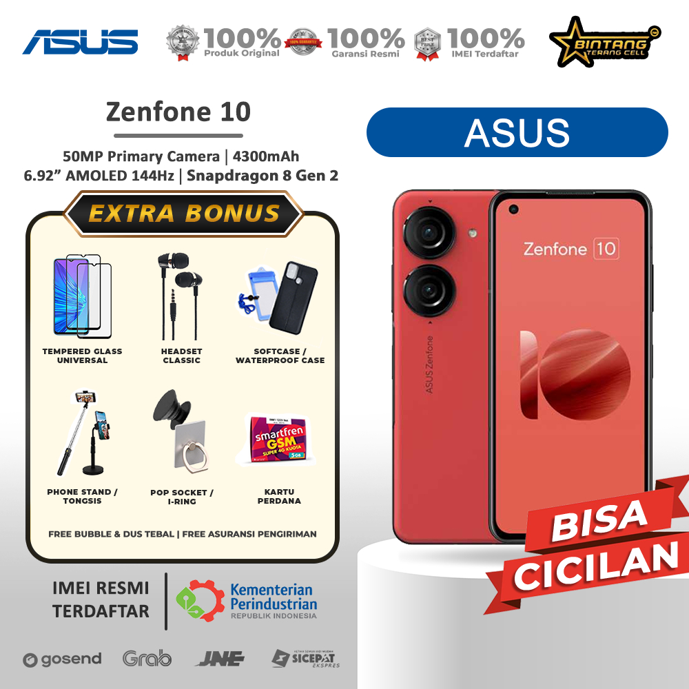 Asus Zenfone 10 RAM 16/512GB Garansi Resmi
