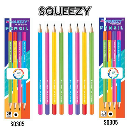 

PENSIL 2B KAYU WARNA WARNI PENCIL SQUEEZY