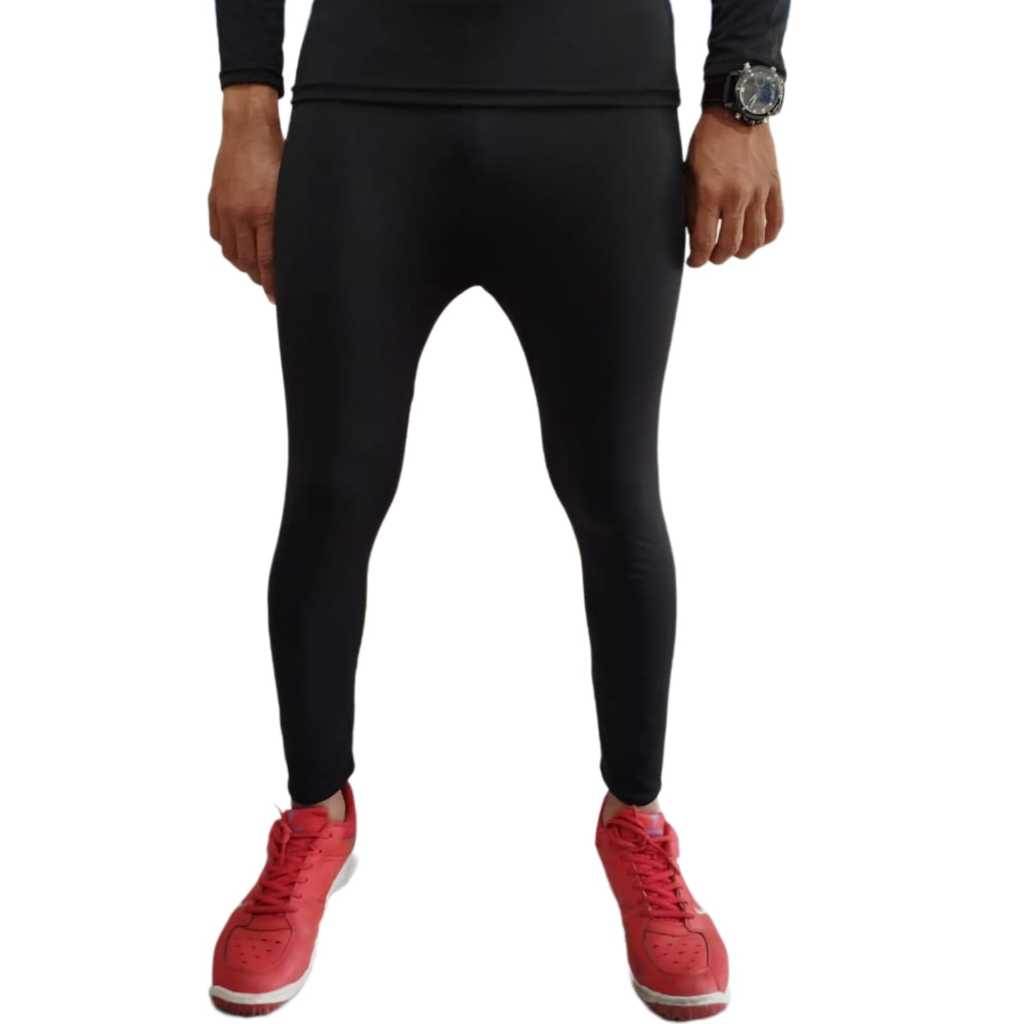 Celana Leging Olahraga Pria Celana baselayer pria Legging Unisex Baselayer Wanita pria Celana Manset