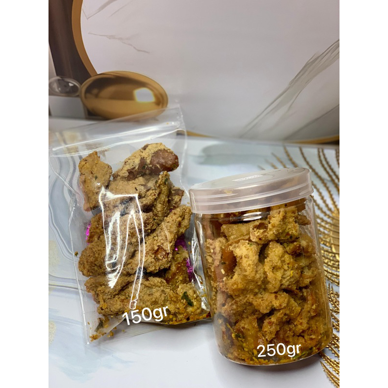 

Kulit Ayam Crispy/pedes daun jeruk/food cemilan