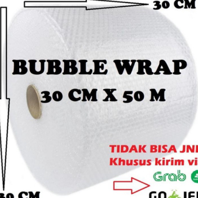 

Istimewa PLASTIK BUBBLE WRAP 3CM X 5M BUBBLE WRAP DKM PLUS PREMIUM