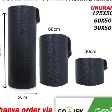 

KI3 Bubble Wa Hitam 125 cm x 5 m Plastik Wa Tebal