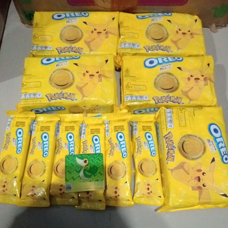 

Oreo pokemon paketan 1paket 5pak ex Januari 2025