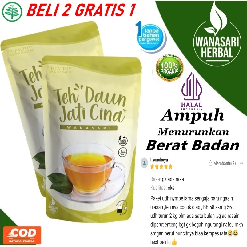 TEH DIET PELANGSING DETOX PELUNTUR LEMAK BADAN HERBAL ALAMI /SLIMMING TEA JAMU OBAT DIET AMPUH LANGS