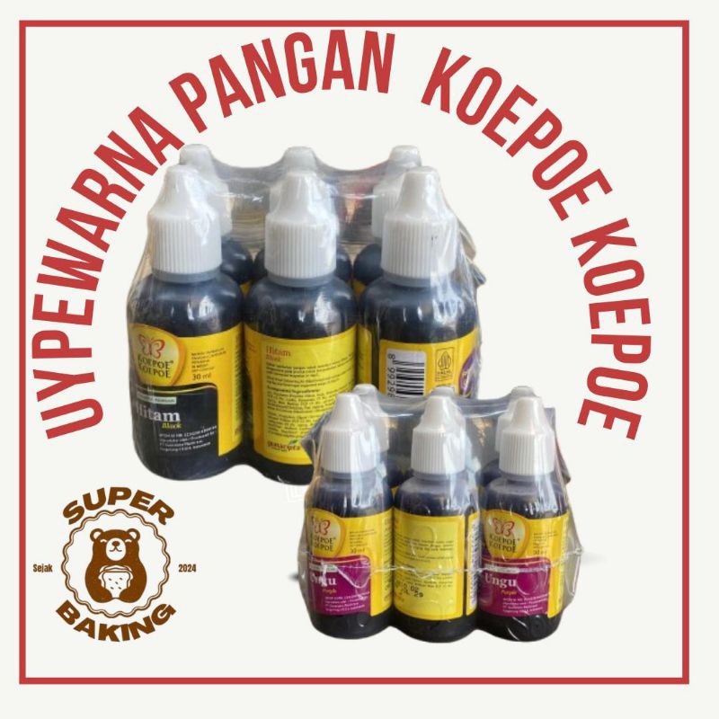 

Pewarna makanan Koepoe Koepoe 30ml lengkap