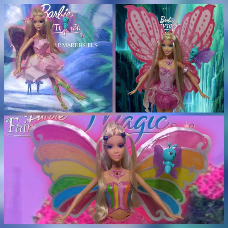 BARBIE Original MATTEL Elina Fairytopia // Fairytopia Mermaidia //Fairytopia Magic of the rainbow