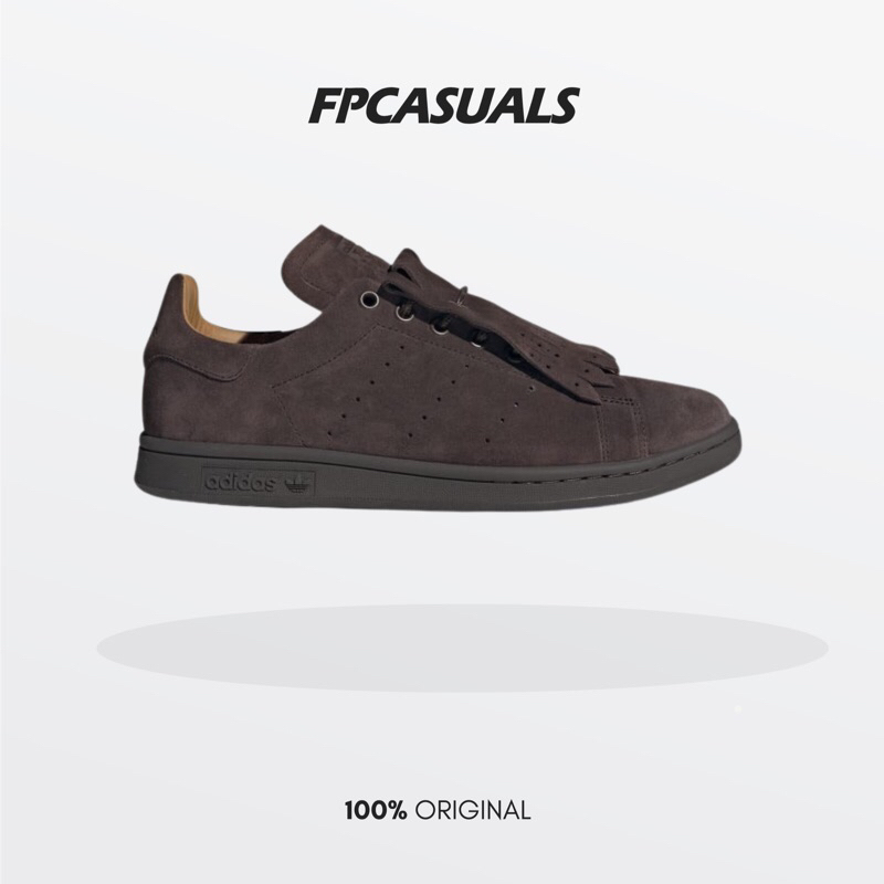 Adidas Stan Smith Lux Dark Brown Mesa BNIB ORIGINAL Resmi IH9987