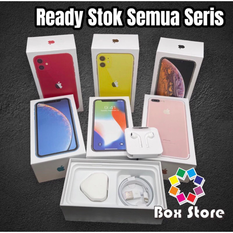 

Dus Kotak 7 7 Plus 8 8 plus X XS XS MAX XR 11 FULLSET(NON REG)