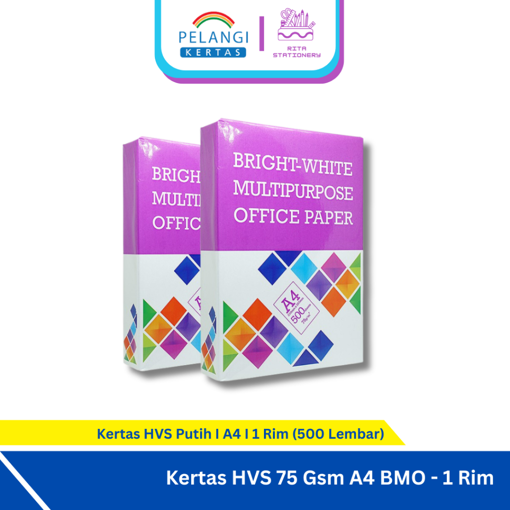 

Kertas HVS A4 75 Gsm BMO