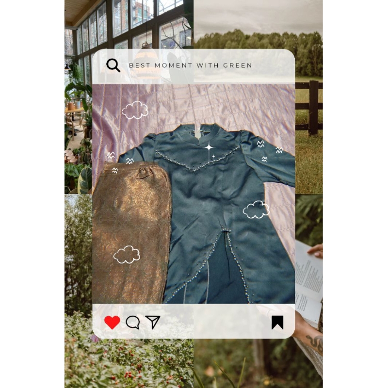 PRELOVED BAJU KURUNG MELAYU