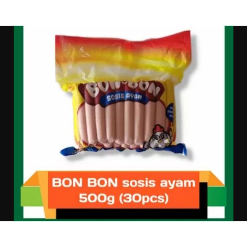 

Bon Bon Sosis Ayam 500 gr isi 30