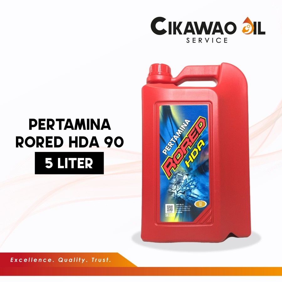 rored hda 90 5 liter gardan depan, hda 140 5 liter gardan belakang