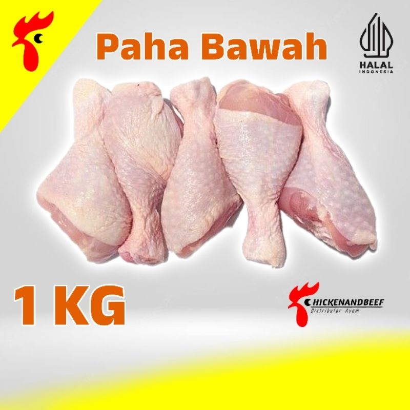 

Paha Bawah Ayam 1 KG ( Karkas Segar Frozen )