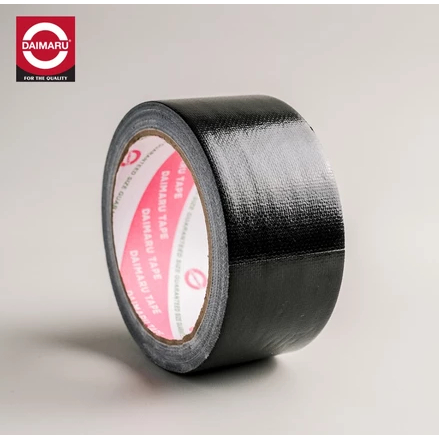 

DAIMARU CLOTH TAPE HITAM 24x12M/36X12M/48x12M LAKBAN HITAM