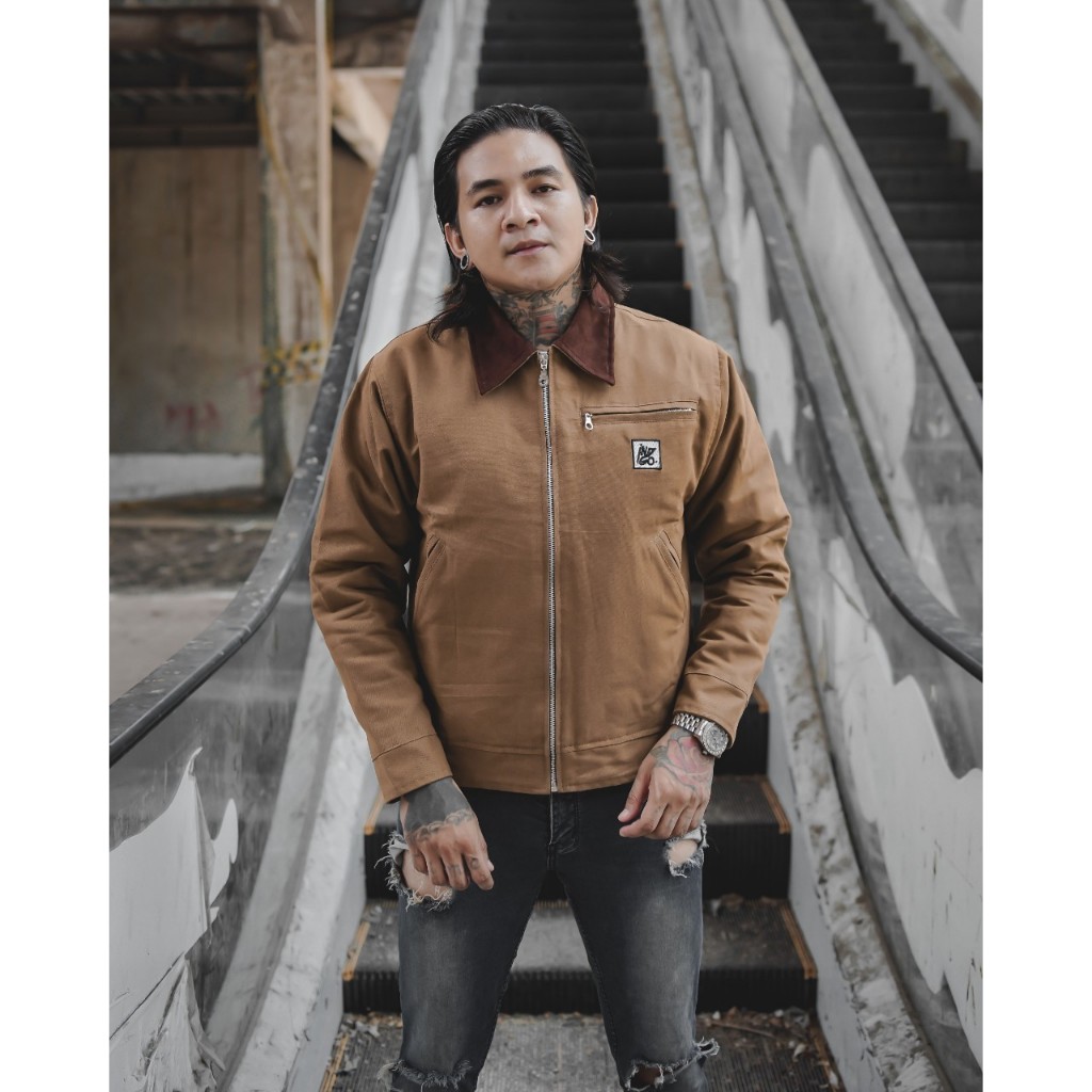 RPD Work Jaket Pria Vintage
