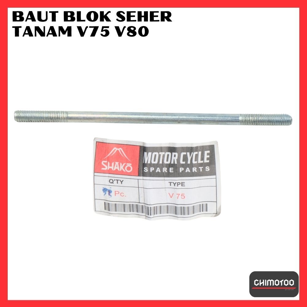 Baut Blok Seher Tanam Yanaha  V75 V 75 V80 V 80