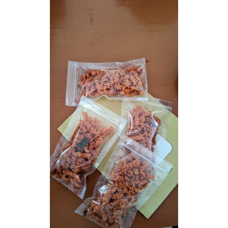 

Makaroni Spiral Pedas Daun Jeruk
