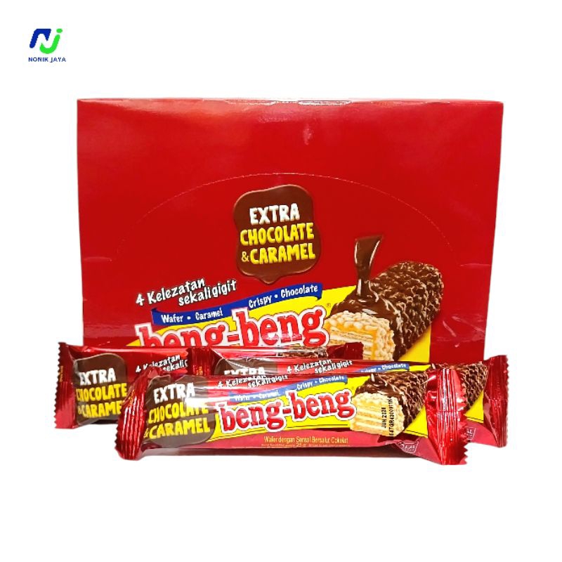 

Beng Beng Extra Chocolate Caramel Box Isi 17 Pcs@25g