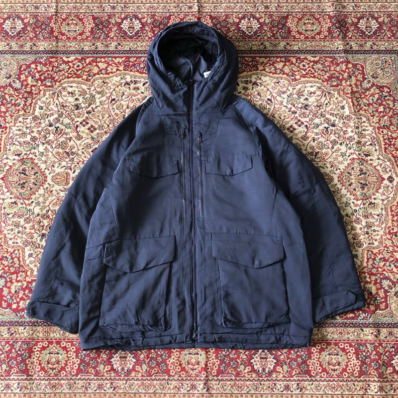 Jaket Uniqlo x white mountaineering hybrid down parka jacekt HD250