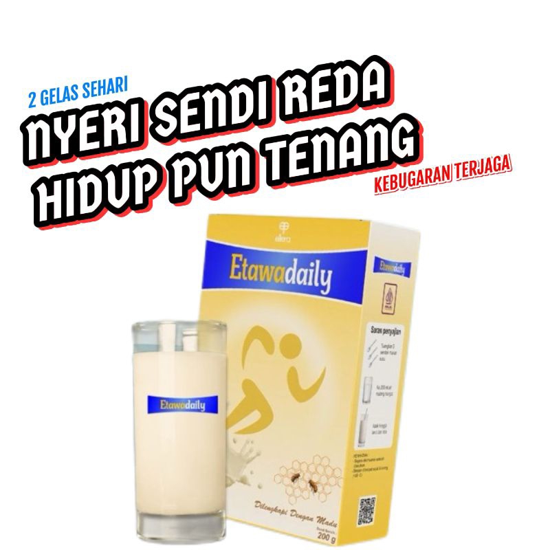 

PAKET 4 BOX SUSU ETAWADAILY - susu etawa daily paket Sembuh sendi atasi Radang Sendi