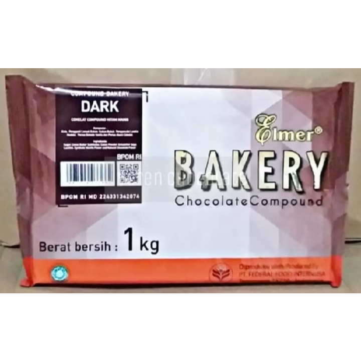 

PROMO !!!!!! ELMER COMPOUND 1 KG BAKERY DARK / BAKERY FLX DARK / VISTA DARK / VISTA PASTRY DARK / VISTA ADORA DARK ELMER COMPOUND 1 KG