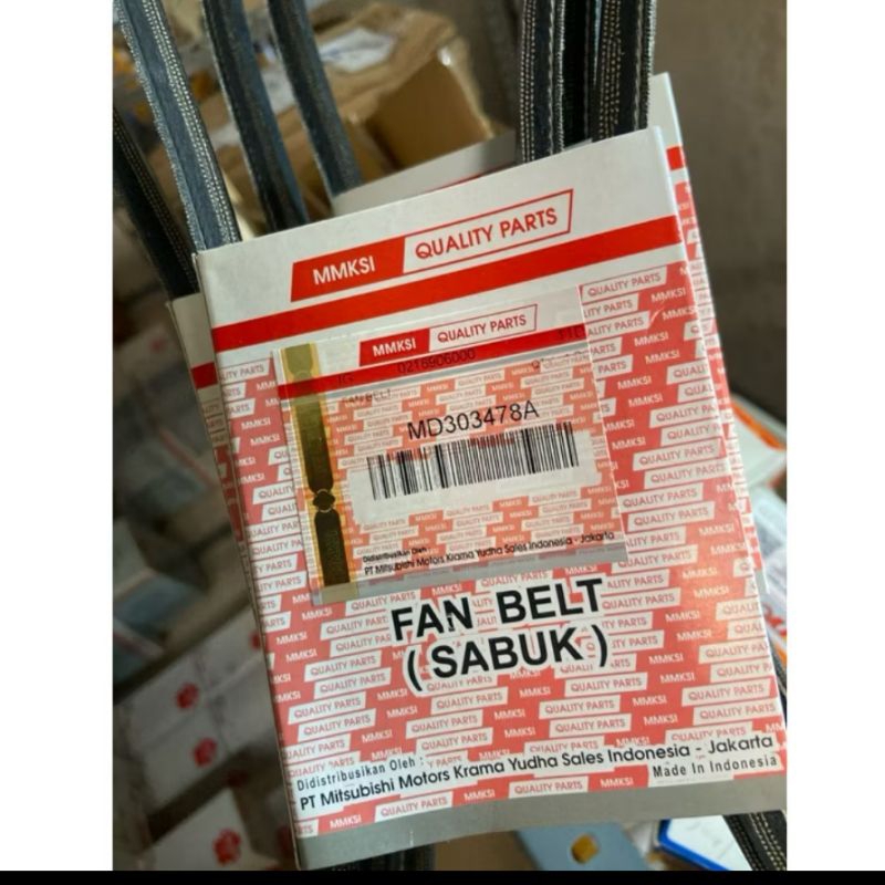 tali kipas l300 disel power stering tali kipas dinamo jalan 100%original bos